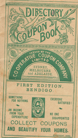 Document - GUINEY COLLECTION: DIRECTORY AND COUPON BOOK, 1900