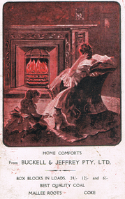Document - GUINEY COLLECTION: ADVERTISING POST CARD, 1920s
