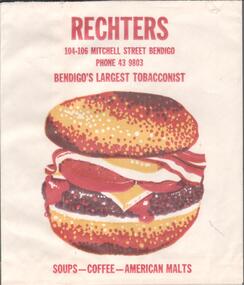 Ephemera - WARNE COLLECTION: RECHTERS PAPER BAG