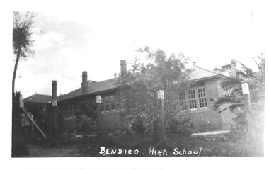 Photograph - BENDIGO HIGH SCHOOL