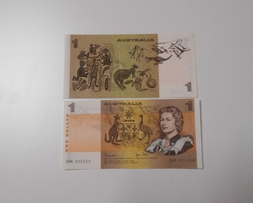 Coin - GRAHAM HOOKEY COLLECTION: ONE DOLLAR BANKNOTES