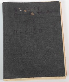 Document - COMBINED PENSIONERS' ASSOCIATION MINUTES BOOK 1959 - 1960, 1959 - 1960