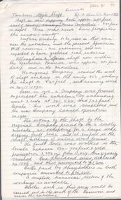 Document - ALBERT RICHARDSON COLLECTION: TAMBOUR MAJOR AND CHRISTMAS LINE OF REEF