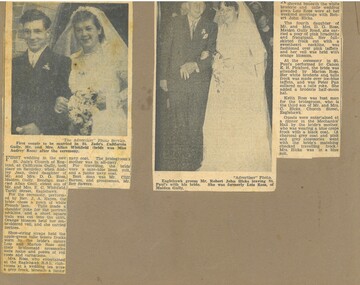 Newspaper - WEDDINGS