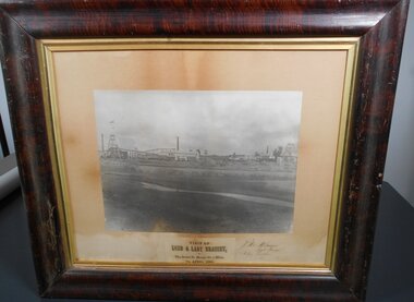 Photograph - STH ST MUNGO CO MINE, 1896