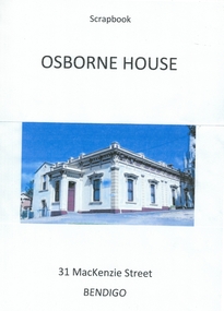 Book - OSBORNE HOUSE - A SCRAPBOOK