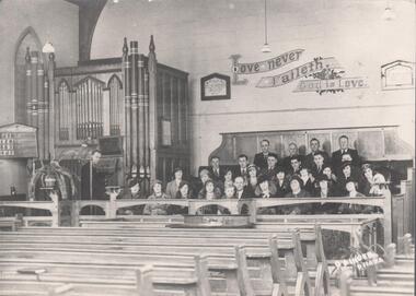 Photograph - MCKENZIE STREET METHODIST CHURCH CHOIR