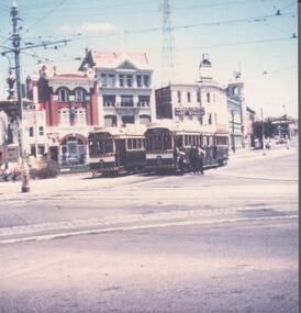 Photograph - ROY MITCHELL COLLECTION: TRAMS AT PALL MALL