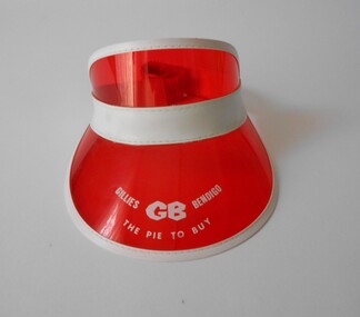 Souvenir - GILLIES COLLECTION: VISOR ADVERTISING HAT