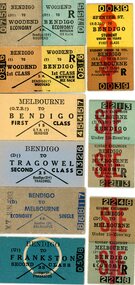 Ephemera - TRAIN TICKETS