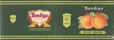 Document - THE BENDIGO PRESERVING COMPANY LABEL