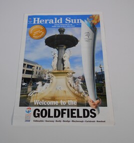 Newspaper - HERALD SUN TORCH RELAY SOUVENIR