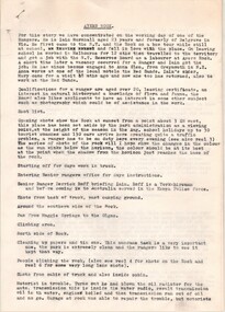 Document - AULSEBROOK COLLECTION: AYERS ROCK SCRIPT