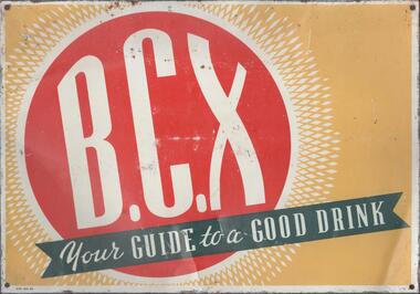 Sign - BCX METAL SIGN