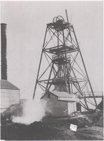 Photograph - DEBORAH GOLD MINE POPPET HEAD 1930'S