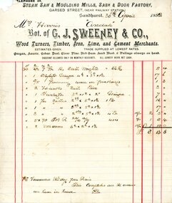 Document - HARRIS COLLECTION: INVOICE