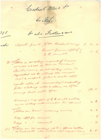 Document - G ALICE JONES COLLECTION: CENTRAL BLUE, RED WHITE AND BLUE MINE