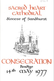 Document - AULSEBROOK COLLECTION: CONSECRATION PROGRAM, 1977
