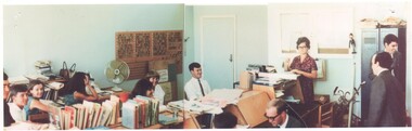 Photograph - GOLDEN SQUARE HIGH SCHOOL COLLECTION: STAFF ROOM 1961