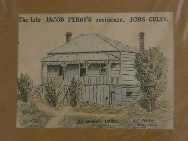 Painting - JACOB PERRY'S RESIDENCE JOBS GULLY