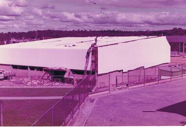 Photograph - GOLDEN SQUARE HIGH SCHOOL COLLECTION: BUILDING OF COMMUNITY HALL