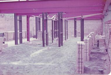 Photograph - GOLDEN SQUARE HIGH SCHOOL COLLECTION: BUILDING OF COMMUNITY HALL