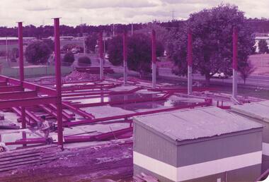 Photograph - GOLDEN SQUARE HIGH SCHOOL COLLECTION: BUILDING OF COMMUNITY HALL
