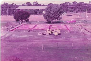 Photograph - GOLDEN SQUARE HIGH SCHOOL COLLECTION: BUILDING OF COMMUNITY HALL