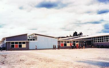 Photograph - GOLDEN SQUARE HIGH SCHOOL COLLECTION: HATTAM STREET ENTRANCE 1962