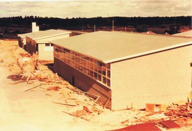 Photograph - GOLDEN SQUARE HIGH SCHOOL COLLECTION: WORK ON 10/11/1961