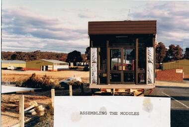 Photograph - GOLDEN SQUARE HIGH SCHOOL COLLECTION: ASSEMBLING THE MODULES