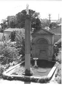 Photograph - FORTUNA COLLECTION: GARDEN POOL, FOUNTAIN AND COLUMN