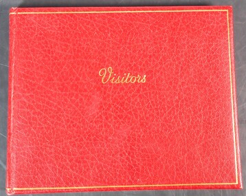 Book - SOROPTIMIST COLLECTION VISTORS BOOK, 1978 - 2005