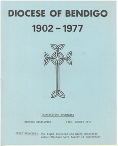 Document - AULSEBROOK COLLECTION: THANKSGIVING EUCHARIST PROGRAM, 1977
