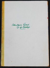 Document - SOROPTIMIST COLLECTION: ATTENDANCE RECORD, 1978 - 1980