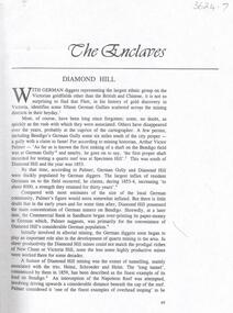 Document - DIAMOND HILL, THE ENCLAVES