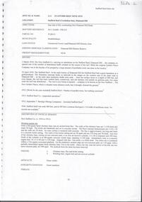 Document - STAFFORD REEF MINE SITE, DIAMOND HILL