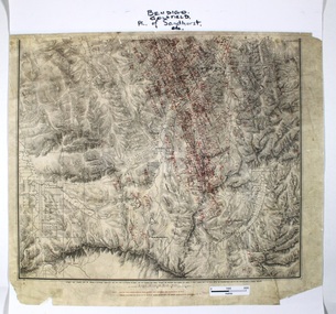 Map - BENDIGO GOLDFIELD