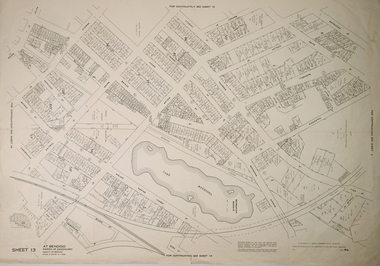Map - PARISH OF SANDHURST 1961 Sheet 13, 1961