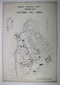 Map - PLAN OF VICTORIA HILL AREA, 1971
