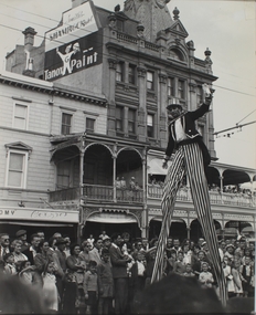 Photograph - BENDIGO EASTER FAIR COLLECTION: PROCESSION, 1958