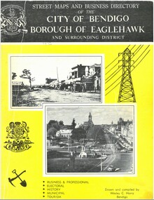 Document - STREET MAPS AND BUSINESS DIRECTORY - BENDIGO & DISTRICTS, 1970