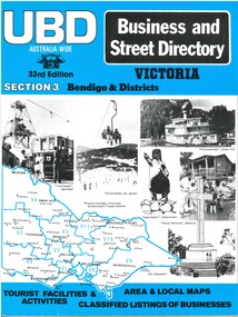 Document - UBD BUSINESS AND STREET DIRECTORY  -  BENDIGO & DISTRICTS, 1983