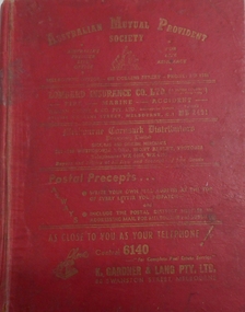 Book - SANDS & MCDOUGALL'S DIRECTORY OF VICTORIA 1955, 1955
