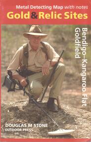 Map - METAL DETECTING MAP WITH NOTES: GOLD AND RELIC SITES - BENDIGO KANGAROO FLAT GOLDFIELD
