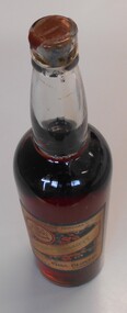 Container - BOTTLES COLLECTION: PEPPERMINT CORDIAL BY CHAS GLOVER BENDIGO