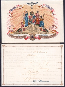 Document - PURPLE DEGREE CERTIFICATE