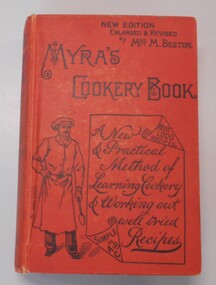 Book - MYRA'S CCOKERY BOOK