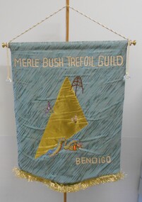 Banner - MERLE BUSH COLLECTION: MERLE BUSH TREFOIL GUILD BANNER
