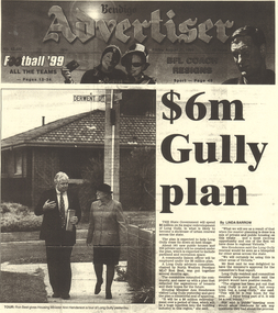 Document - LONG GULLY HISTORY GROUP COLLECTION: $6M GULLY PLAN